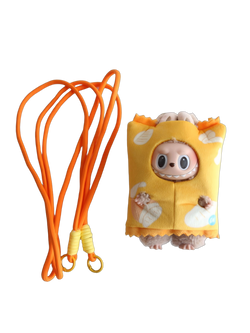 Labubu French Fries Bag Costume with Strap