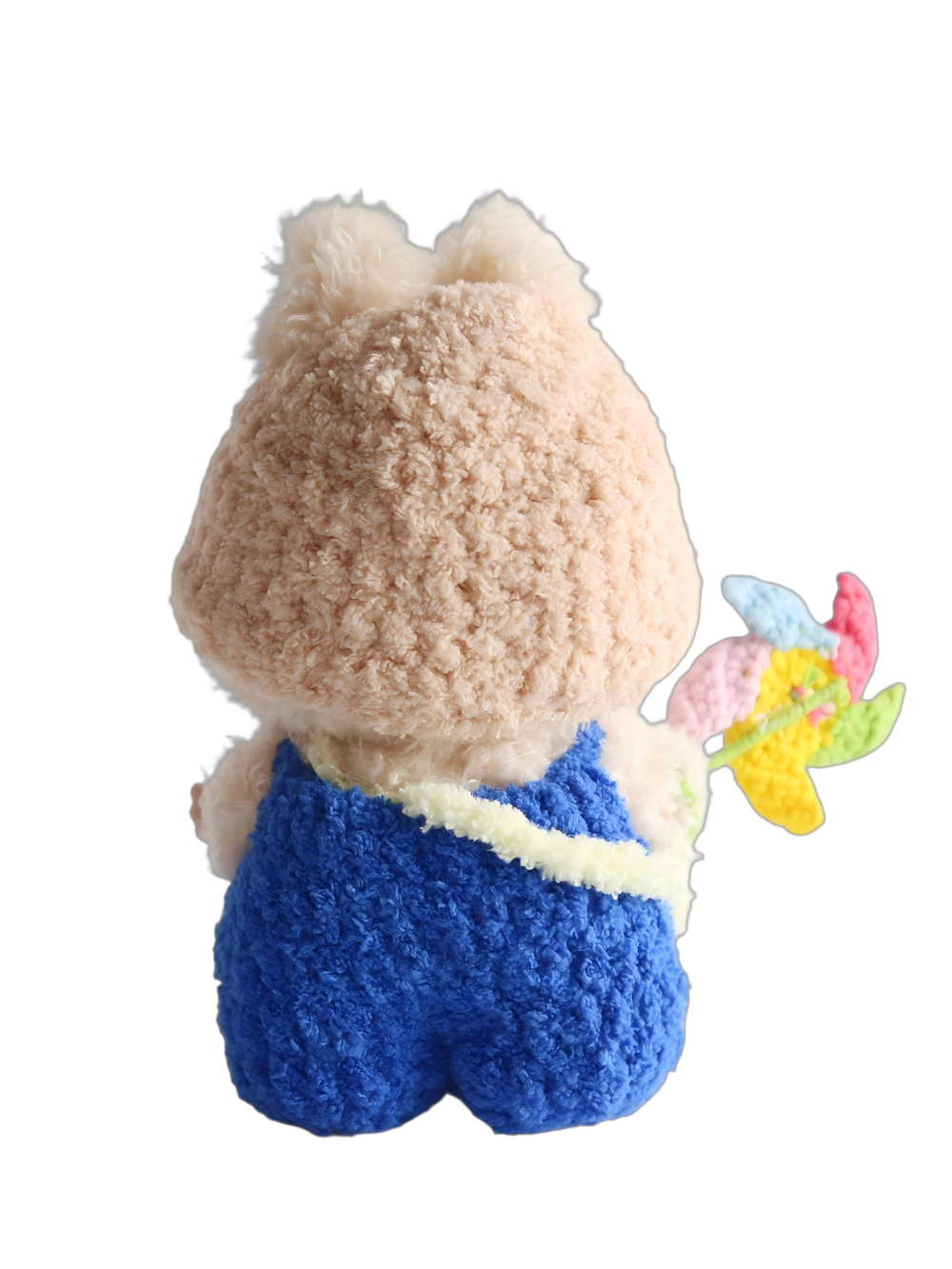 Labubu Plush Floral Outfit - Colorful Windmill Style