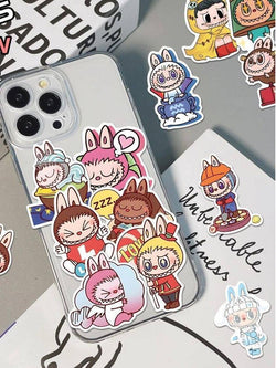 Labubu Waterproof Sticker Pack (50 Unique Designs)